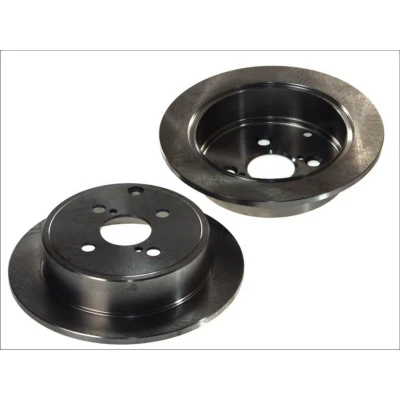 Imagen de DELPHI BG3889 Disco de freno 258 9 4 macizo aceitado sin procesar cojinete rueda, anillo sensor ABS TOYOTA: Corolla IX Hatchback