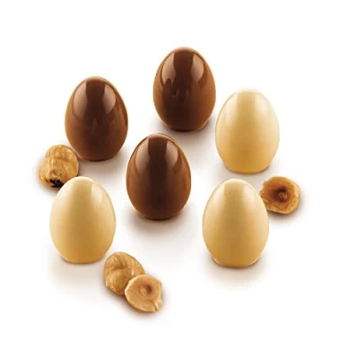 Imagen de Silikomart SCG058 3D SILICONE MOULD CHOCO EGG N.15 ø23 H 30MM