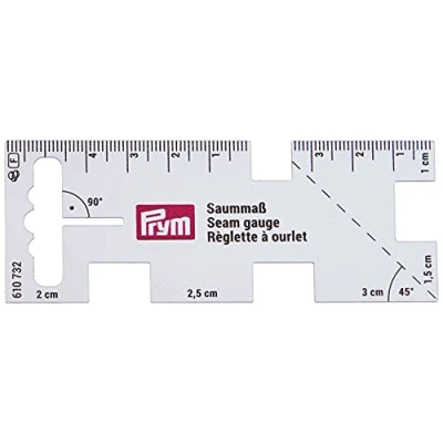 Imagen de Prym Calibre, 4 x 10,5 cm mit Skala, Transparent