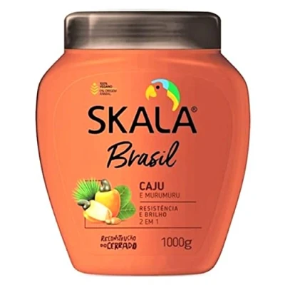Imagen de SKALA Crema ACONDICIONADORA CAJU E MURUMURU 1000ML, Negro, Estandar