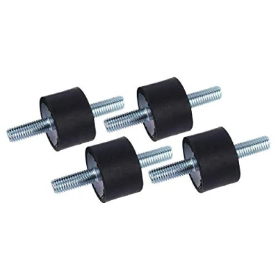 Imagen de 4pcs M8 30 * 20 Aislador de goma antivibración, Bomba compresor aire Amortiguador con tornillos