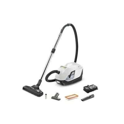 Imagen de Kärcher Aspiradora DS 6 con Filtro de Agua, Capacidad Absorción: 650 W, Radio Acción: 10,2 m, Peso: 7,5 kg, HEPA 13, Boquilla para Suelos Conmutable, Ranuras y Tapicerías