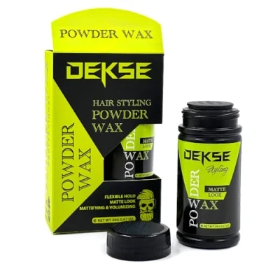 Imagen de Dekse cera en Polvo 20gr matificante y voluminosa para dar volumen al cabello (1 pieza)