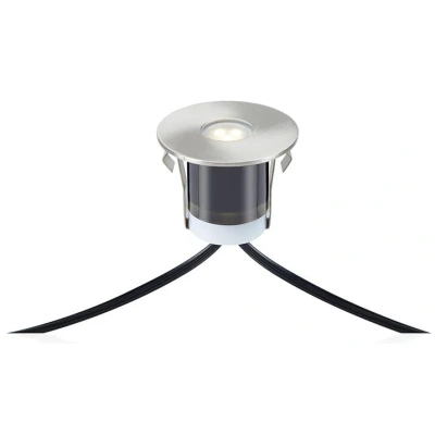 Imagen de Markslöjd Set de 3 focos Garden 24 Decklight en plata, 3x0,8W