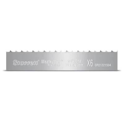 Imagen de Starrett Meatkutter Premium Hoja de sierra cinta para carniceros, 1740 x 16 0,50 mm, 4 TPI (1740 420)
