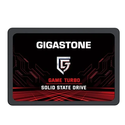Imagen de Gigastone Game Turbo 128GB Disco Duro SSD Interno, Unidad de Estado Sólido 3D NAND, SATA III 6 GB/s 2,5 Pulgadas, Lectura hasta 520 MB/s para PS4, Portátil, Escritorio, PC