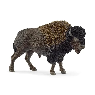 Imagen de schleich 14879 Bisonte , a partir de 3 años, WILD LIFE figura, 14 x 9 cm