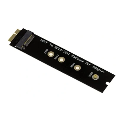 Imagen de Kalea INFORMATIQUE Adaptador M2 a Mac 2010 y 2011 para Montar un SSD M.2 en Lugar del Original de 6+12 Pines Mac. Versión Larga, con Herramientas