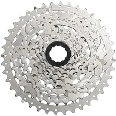 Imagen de SUNRACE Cassette 8V 11X42 Plata CSM680 8AY Box, Unisex Adult, Black, Standard Size