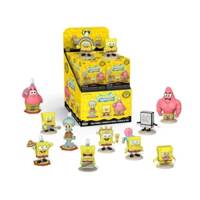 Imagen de Funko Mystery Mini Spongebob Squarepants 25th 1 of 12 To Collect Styles Vary Minifigura de Vinilo Coleccionable Idea Regalo Mercancia Oficial Juguetes para Niños y Adultos
