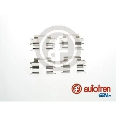 Imagen de AUTOFREN SEINSA D42799A Kit de accesorios, pastillas frenos Eje delantero NISSAN: MICRA 2