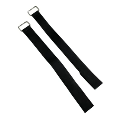 Imagen de Paquete de 2 bridas reutilizables con hebilla metal resistente (3 x 70 cm)