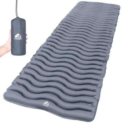 Imagen de Unigear Esterilla Inflable Portatíl Colchón de Aire para Camping Acampa Colchones Hinchable Utraligero y Resistente Cama Colchoneta Dormir al Libre Viaje Playa