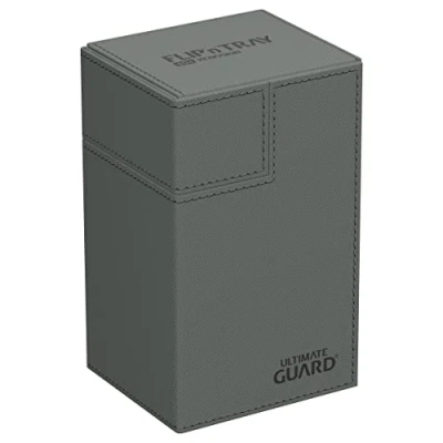Imagen de Ultimate Guard Flip`n`Tray 80+ XenoSkin Monocolor Gris