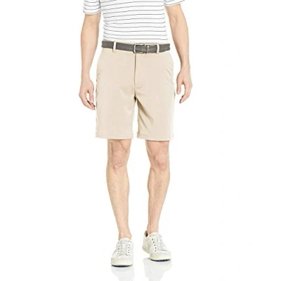 Imagen de Amazon Essentials Pantalón corto elástico de golf y corte clásico (disponible en tallas grandes largos especiales) Hombre, Piedra, 42W