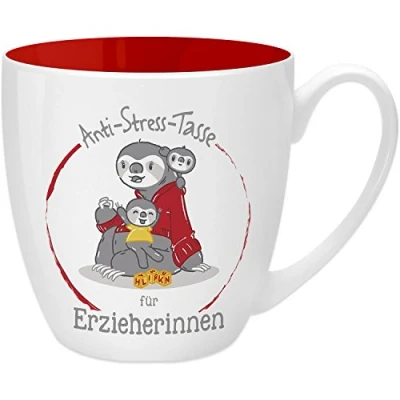 Imagen de GRUSS &amp; CO Taza antiestrés, diseño de educadores, 45 cl, cl