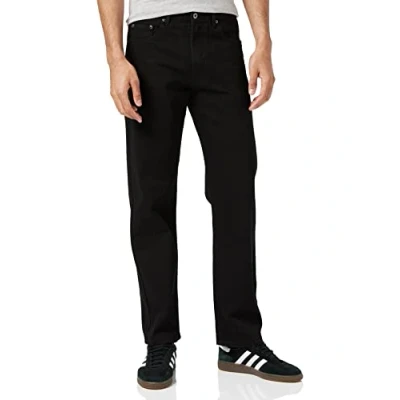 Imagen de ENZO ANGIOLINI Bcb5 Vaqueros, Negro (Black Black), W46/L30 (Talla del Fabricante: 46S) para Hombre