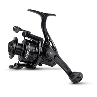 Imagen de Zebco Roam Spinning 30 Carrete de Pesca con Freno Delantero y 5 rodamientos Bolas, Negro