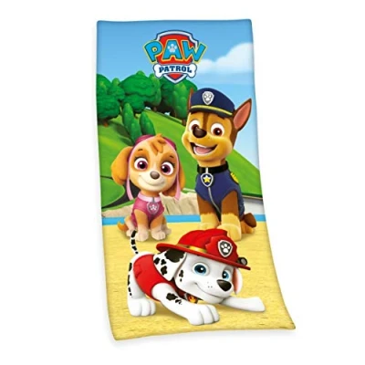 Imagen de Herding Paw Patrol Toalla de baño (150 x 75 cm, algodón), Multicolor