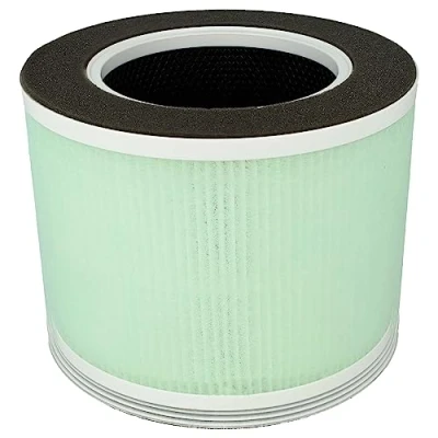 Imagen de vhbw filtro de aire compatible con Renpho RP AP088W purificador combi prefiltro + HEPA 13 carbón activado red