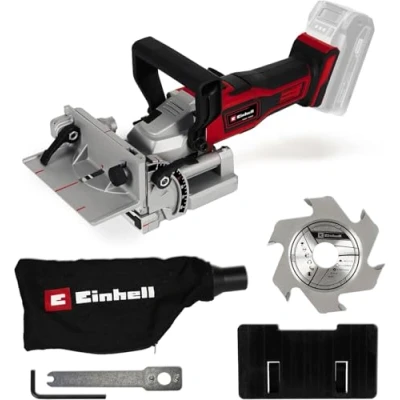 Imagen de Einhell Fresa engalletadora con batería TE BJ Li Solo Power X Change (18V, iones de Li, ajuste ángulo/altura continuo, regulación profundidad 6 niveles, sin ni cargador)
