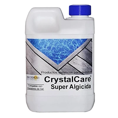 Imagen de CrystalCare Súper Algicida Concentrado para Evitar y Eliminar Algas en Piscinas. Botella 2 Lt.