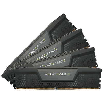 Imagen de CORSAIR Vengeance DDR5 RAM 64GB (4x16GB) 6000MHz CL36 Intel XMP Memoria de Ordenador Compatible con iCUE Negro (CMK64GX5M4B6000C36)
