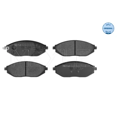 Imagen de MEYLE 025 252 6817/W Juego de pastillas freno ORIGINAL Quality Eje delantero con avisador acústico desgaste Chapa antichirridos CHEVROLET: Spark
