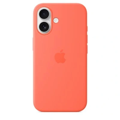 Imagen de Apple Funda de silicona con MagSafe para iPhone 16, Mandarina