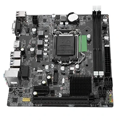 Imagen de VBESTLIFE Placa Base para computadora de Escritorio LGA 1155 USB3.0 DDR3 Memoria Nuclear HDMI HD Graphics SATA Intel B75 Series
