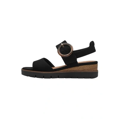 Imagen de Tamaris Damen 1 28206 42, Sandalias Planas Mujer, Black Uni, 36 EU