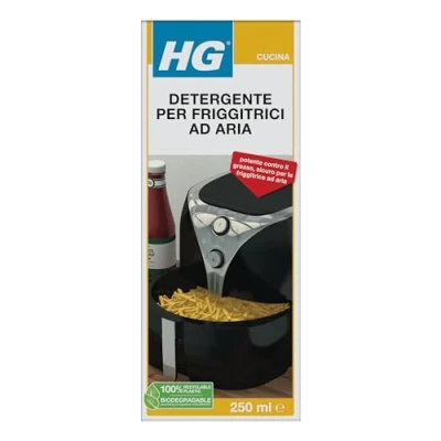 Imagen de HG Limpiador De Air Fryer, Desengrasante Potente Para Grasa Persistente, No Daña, 250 ml