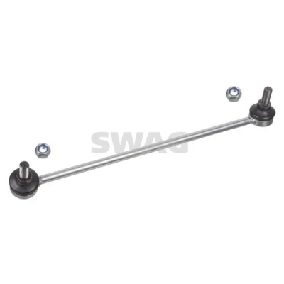 Imagen de SWAG 20 91 9668 Bieleta de suspensión Eje delantero, derecha 358 M12 x 1,5 con tuerca autofijadora Acero BMW: X5