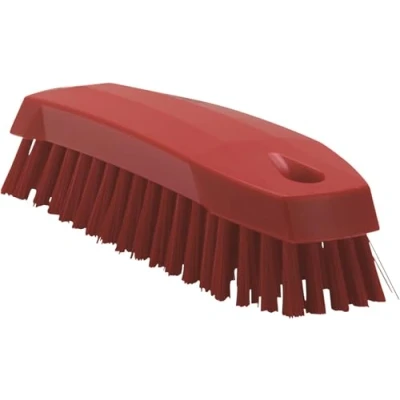 Imagen de Cepillo mano semiduro erg. Vikan, rojo, Vikan Adecuado para Ganadería