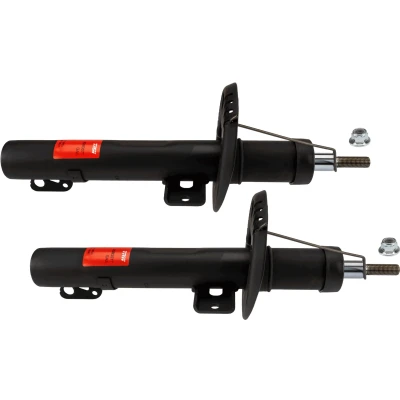 Imagen de TRW TWIN JGM307T amortiguador Eje delantero Presión de gas 50 Bitubular Columna Espiga arriba SEAT: Ibiza 3, 2