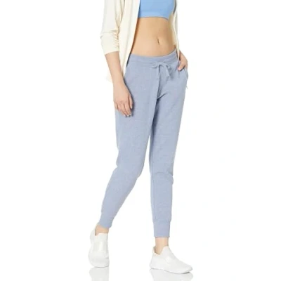 Imagen de Amazon Essentials Pantalones De Correr Forro Polar con Puños (Disponibles En Tallas Grandes) Mujer, Azul Añil Mezcla, XXL