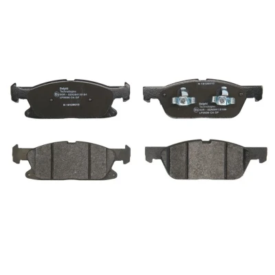 Imagen de DELPHI LP3536 Juego de pastillas freno no preparado para indicador desgaste Chapa antichirridos sin accesorios FORD: S Max Mk2, Galaxy Mk3 MPV