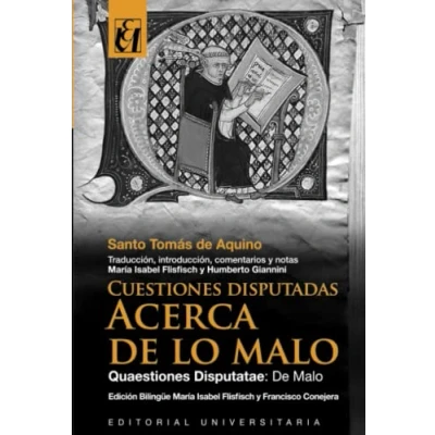 Imagen de Cuestiones Disputadas. Acerca De lo Malo: Quaestiones Disputatae: Malo