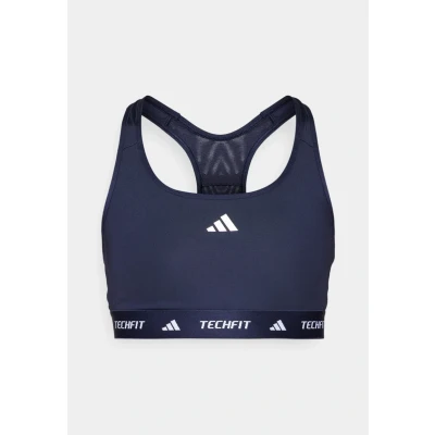 Imagen de adidas Performance Powerreact Techfit Sujetadores deportivos con sujeción media, Mujer, Talla: XXSxC D, Legend ink