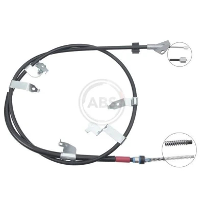 Imagen de A.B.S. K17293 Cable de Freno Mano 1972 Discos