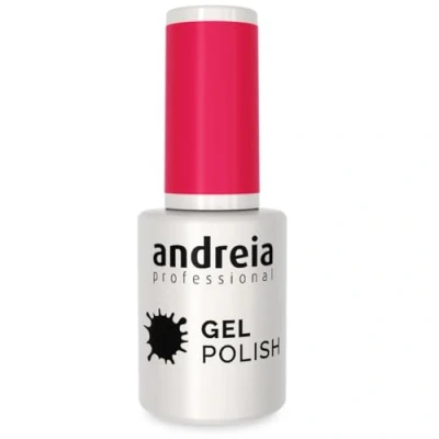 Imagen de Andreia Pintauñas Semipermanentes Esmalte Semipermanente Profesional para Uñas de Gel Manicura con Brillo Intenso que Dura Hasta 4 Semanas Color 210 Rosa Sombras Roja 10,5 ml