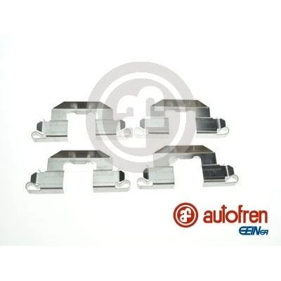 Imagen de AUTOFREN SEINSA D42910A Kit de accesorios, pastillas frenos Eje trasero NISSAN: NP300 Navara Pick up, Pathfinder 3, MAZDA: CX 7