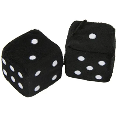 Imagen de Sumex DADOS20 Dados Negros Decorativos, 7X7 cm