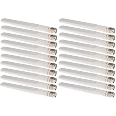 Imagen de 2.4 GHz / 5 Dual Band (RP TNC) Antena Compatible/reemplazo para Cisco Aironet (Blanco) (10 Unidades)