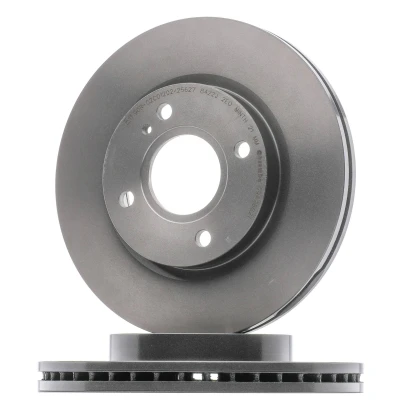 Imagen de BREMBO COATED DISC LINE 09.A968.21 Disco de freno 258 23 4 ventilación interna revestido FORD: FIESTA 6 Van, 6, KA+ Hatchback norauto, oscaro,