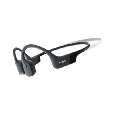 Imagen de Auriculares conducción ósea Shokz OpenRun Mini, Banda para el cuello, Bluetooth, Carga rápida, 8h Autonomía, IP67, Negro
