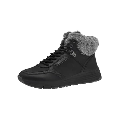 Imagen de Tamaris Zapatillas para Mujer, Duo Tex, Negro Liso, 39 EU