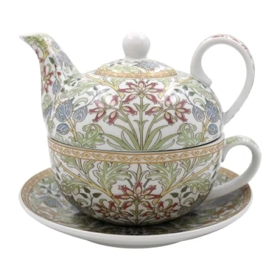Imagen de The Leonardo Collection William Morris Juego de té jacinto inspirado en una caja