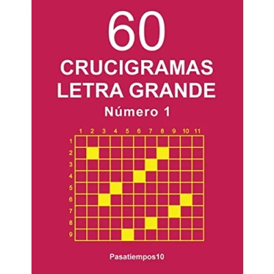 Imagen de 60 Crucigramas Letra Grande N. 1: Volume 1