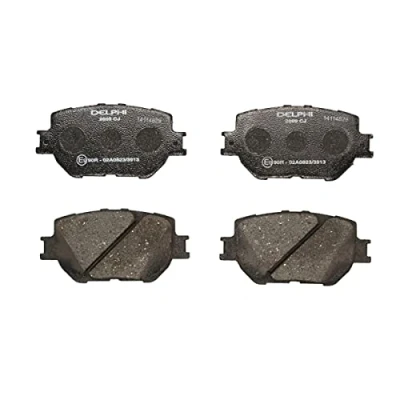 Imagen de DELPHI LP2699 Juego de pastillas freno no preparado para indicador desgaste sin chapa antichirridos accesorios LEXUS: IS 3